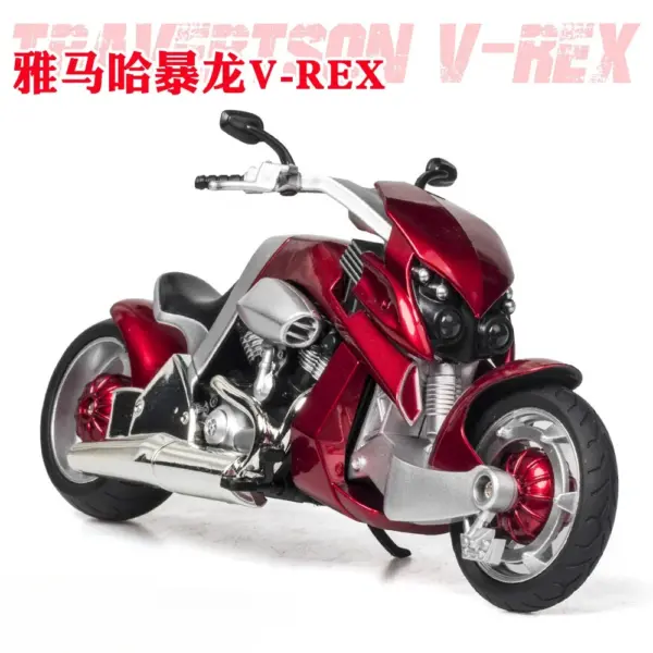 1:12 Yamaha Tyrannosaurus V-REX Motorcycle Model - Image 9