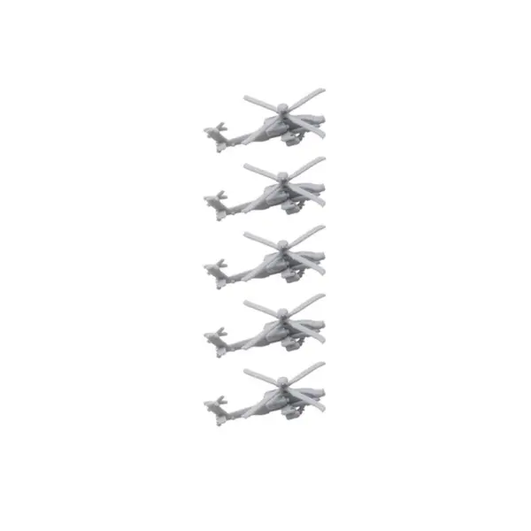 5 Set AH-64 Apache Helicopter Model Kits - Image 7