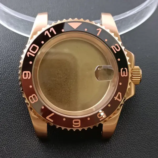 NH35 GMT 40.5mm Stainless Steel Watch Case - Image 40