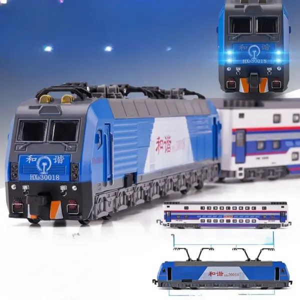 Harmony 1/87 Locomotive Toy Train Model - Image 10