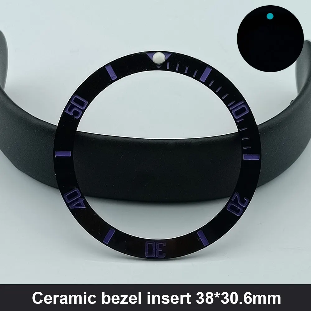 Ceramic Bezel Insert for 40mm Men's Watch 39 Ceramic Bezel Insert for 40mm Men's Watch - Image 39