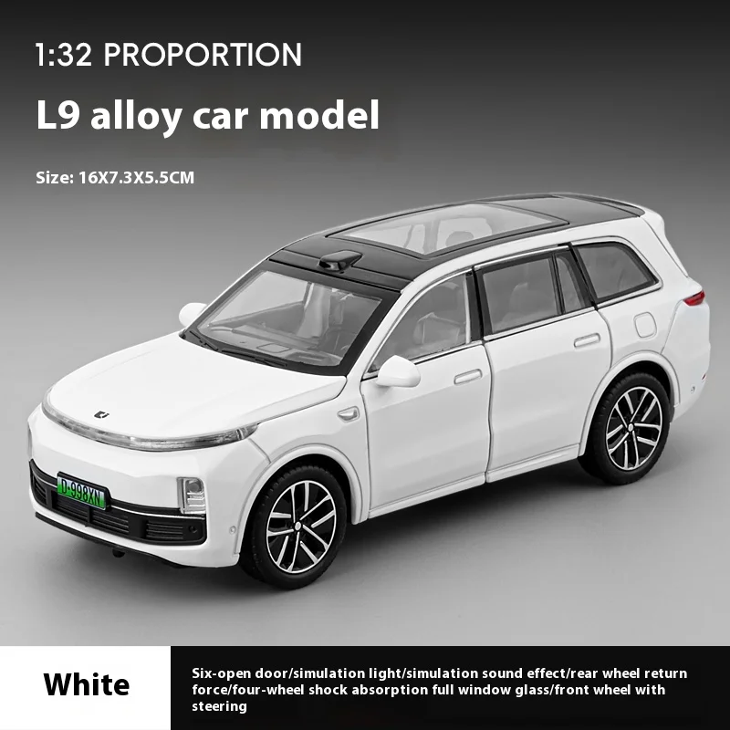 1:32 Alloy Metal SUV Model with Sound & Light 7 1:32 Alloy Metal SUV Model with Sound & Light - Image 7