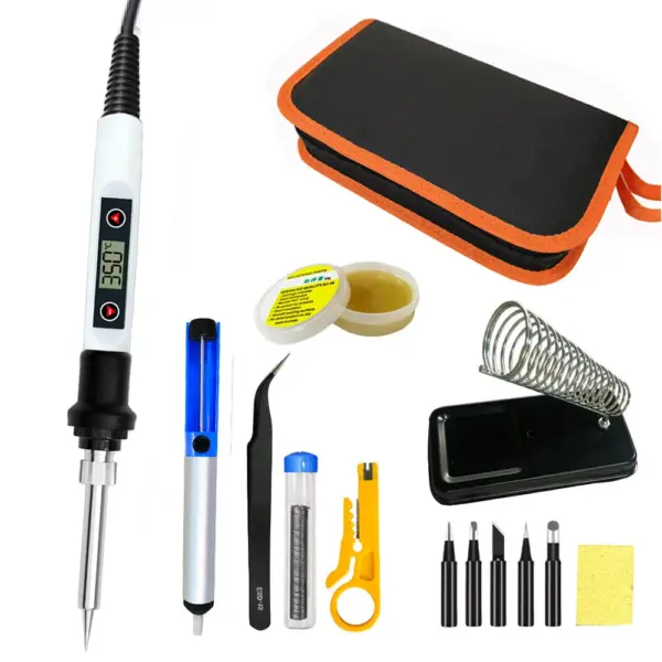80W Digital Soldering Iron Station 220V/110V - Image 15