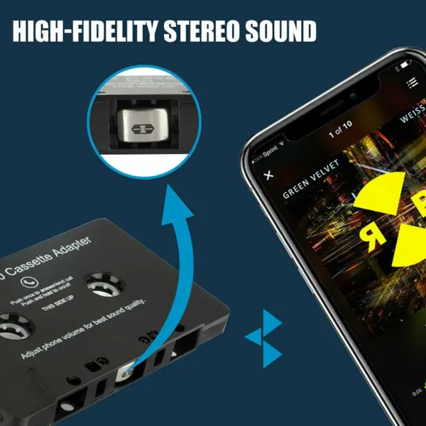 Bluetooth 5.0 Cassette Adapter for Car Audio - Image 6