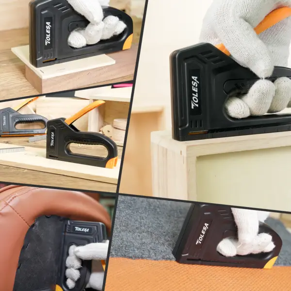 TOLESA Light-Duty Staple Gun with 1200 Staples - Image 5