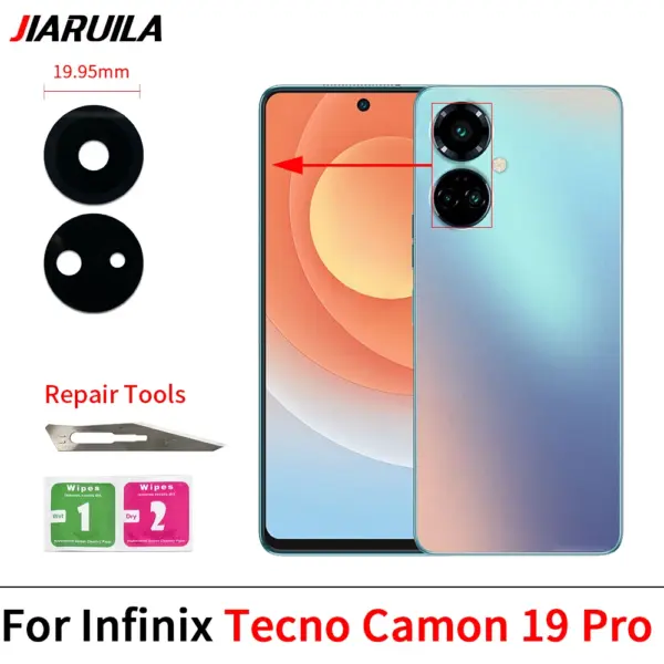 Rear Camera Glass Lens Cover for Infinix Spark 10 Series - Image 15