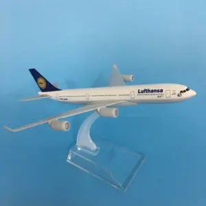 Lufthansa Airbus 340 Diecast Metal Model 1:400 11 S21497fff3f634dc4a0993011b1b24f57M