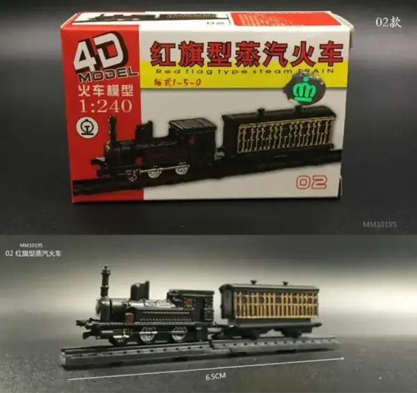 4D Mini Train Model Static Toy Collector - Image 10