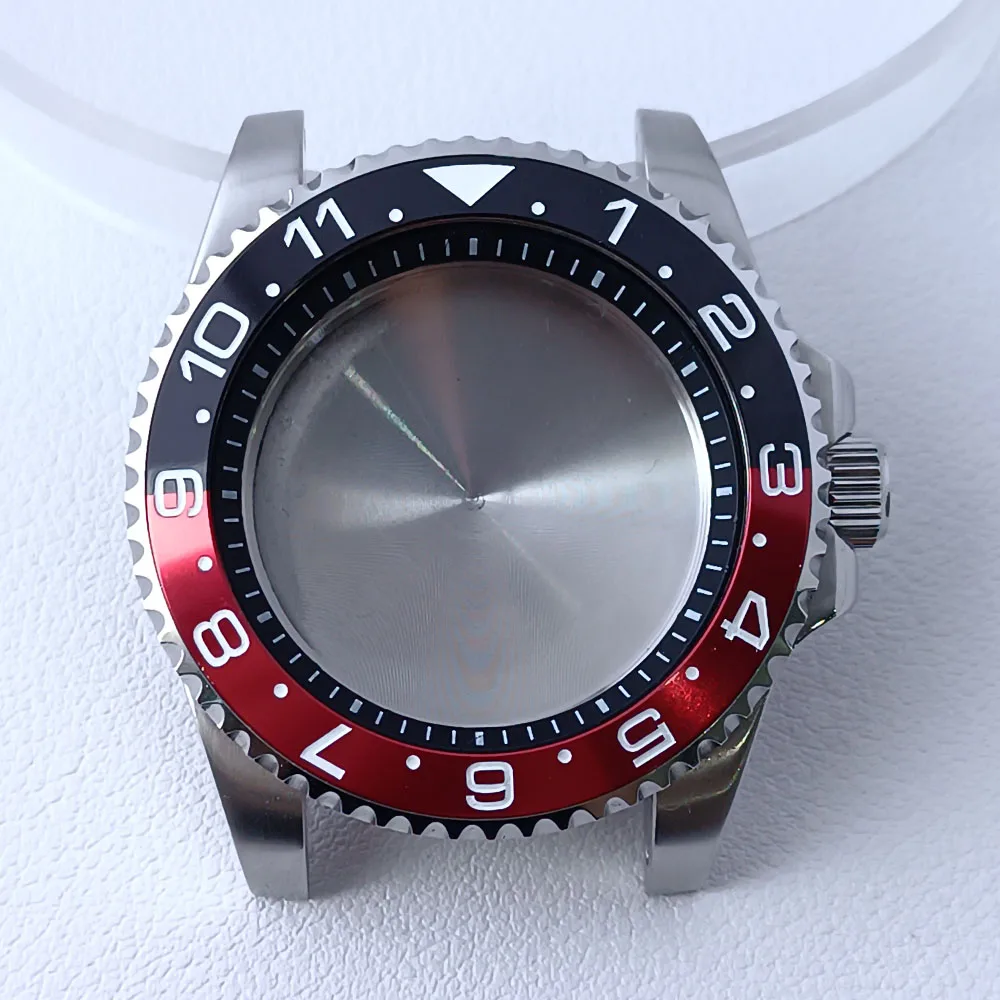 40.5mm Stainless Steel GMT Watch Case NH35/NH36 140 40.5mm Stainless Steel GMT Watch Case NH35/NH36 - Image 140