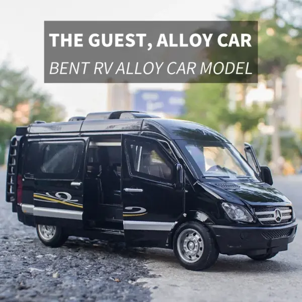 1:32 Mercedes Benz Sprinter Diecast Model Car - Image 4