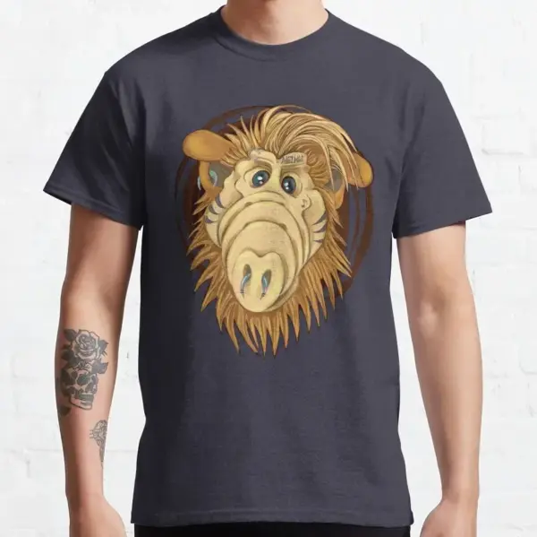 Retro ALF Graphic Tee for Cat Lovers - Image 8