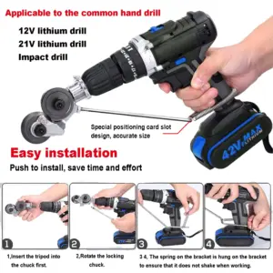 Electric Drill Plate Cutter for 12-21V Drill