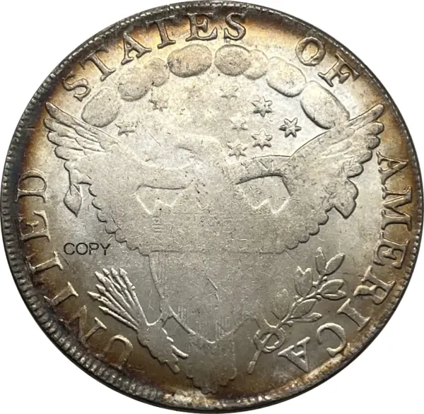 One Dollar Draped Bust Commemorative Coin Copy - Image 4