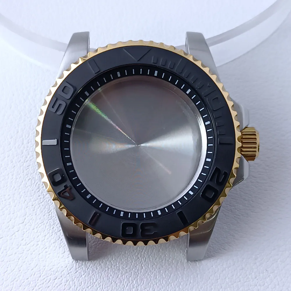 40.5mm Stainless Steel GMT Watch Case NH35/NH36 99 40.5mm Stainless Steel GMT Watch Case NH35/NH36 - Image 99