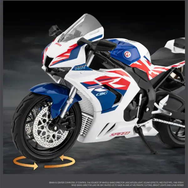 1:12 Honda CBR 1000RR-R Motorcycle Model - Image 4