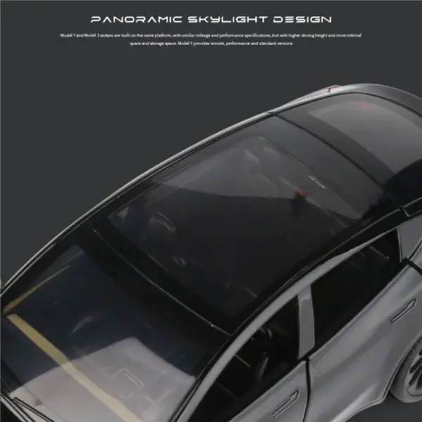 1:24 Alloy Model Y 3 S SUV Diecast Car - Image 6
