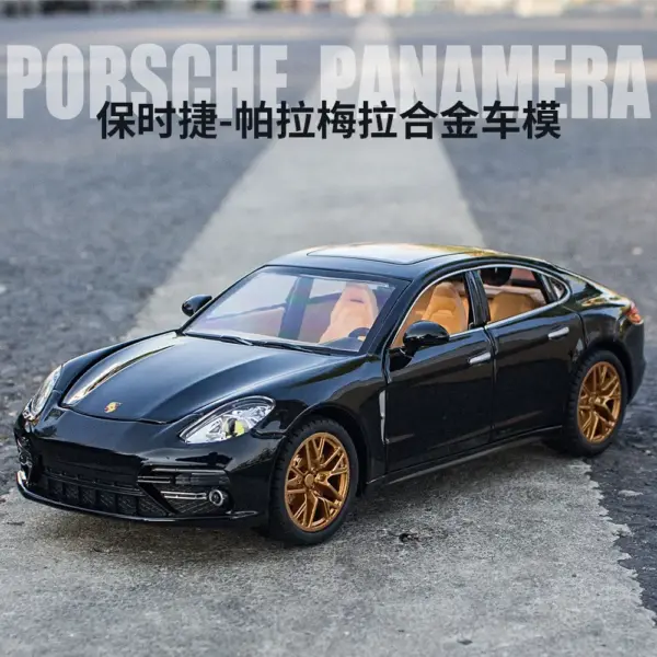 1:24 Porsche Panamera Diecast Model Car - Image 2