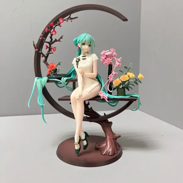 25cm Hatsune Miku Cheongsam Figure Ornament - Image 3