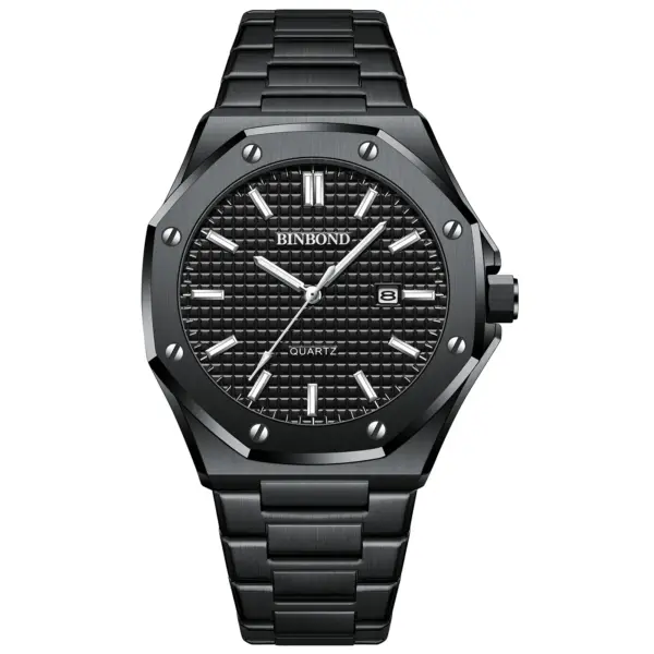 BINBONG B0233 Quartz Men's Watch Stainless Steel - Image 9