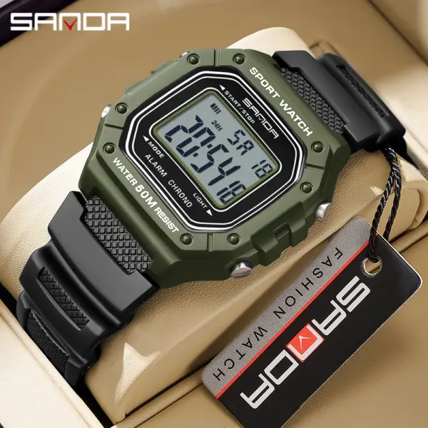 SANDA 2156 Digital Sport Men's Watch - Image 2