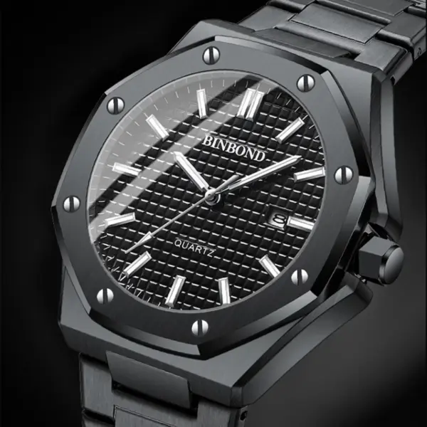 BINBOND B0233 Luxury Quartz Men's Watch - Image 5