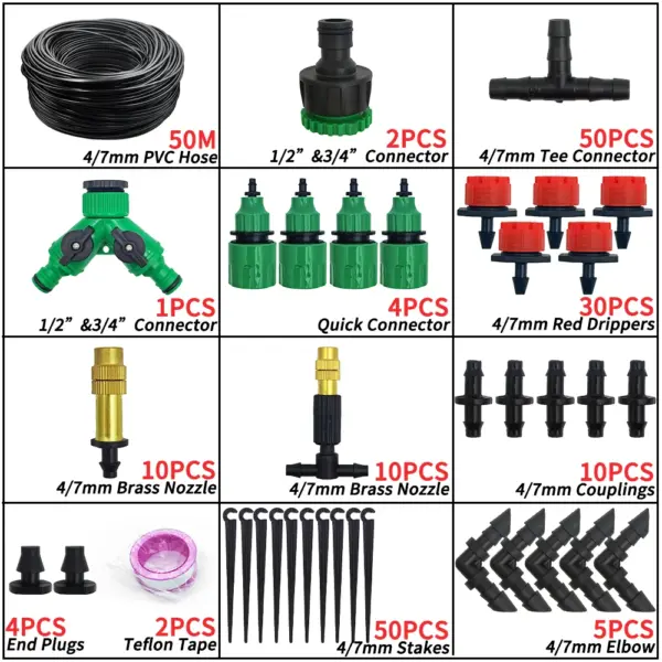 Automatic Garden Micro Drip Irrigation Kit - Image 27