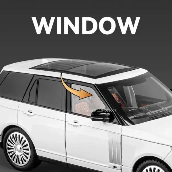 1:18 Scale Range Rover Model Car with Sound - Image 5