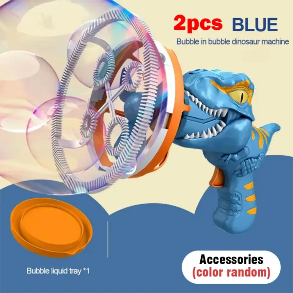 Dinosaur Bubble Blower Machine for Outdoor Fun - Image 16