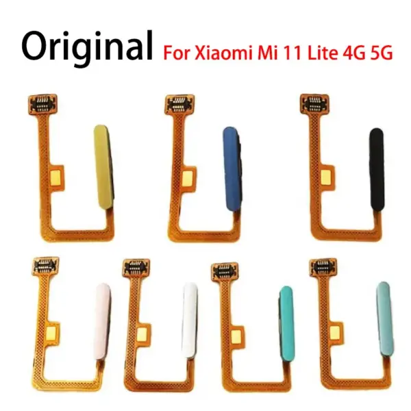 Xiaomi Mi 11 Lite Fingerprint Sensor Button Flex Cable - Image 2