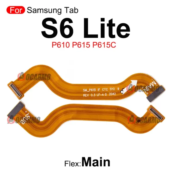 Samsung Galaxy Tab S6 Lite P610 P615 Flex Cable - Image 5