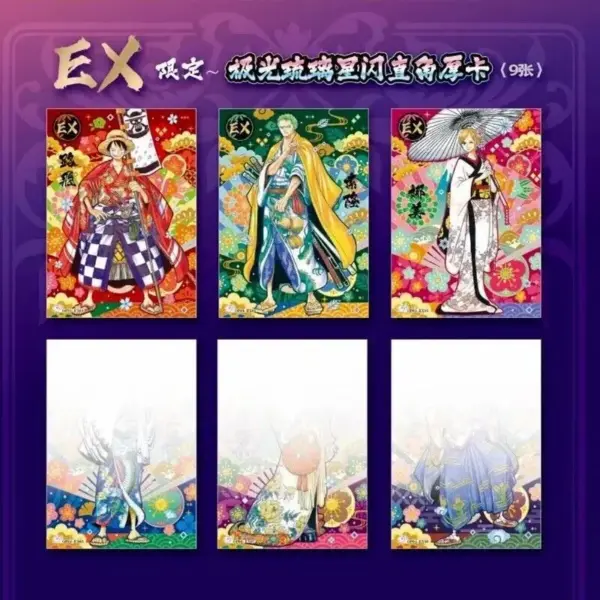 One Piece Dress Rosa Trading Card Booster Box - Image 3
