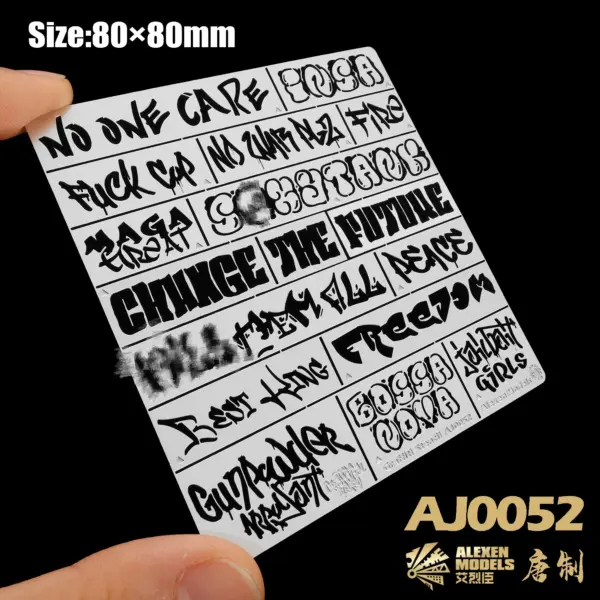Military Model Stencil for 1/32 and 1/35 Scale - Image 10