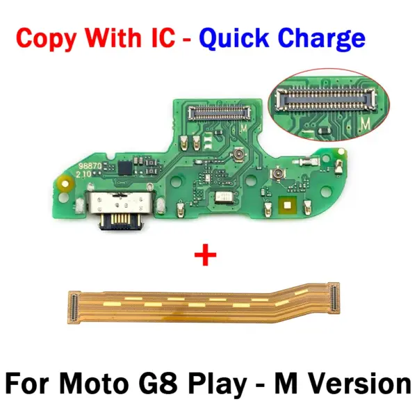 Moto G Series USB Charging Board Flex Cable Replacement - Image 2