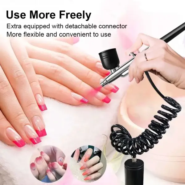 Portable Air Brush Compressor for Nail Art - Image 3