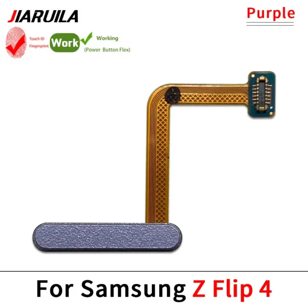 Fingerprint Sensor Home Return Key for Samsung Z Flip Series - Image 8