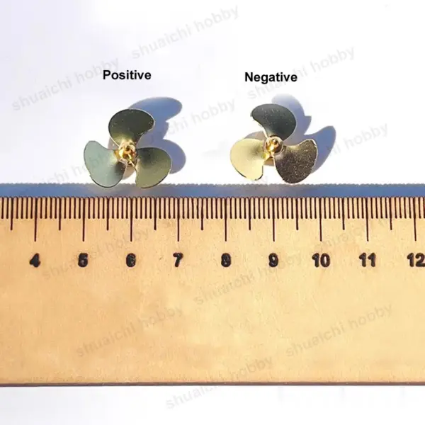 3-Blade Brass Propeller 19mm for Boat Models - Image 2