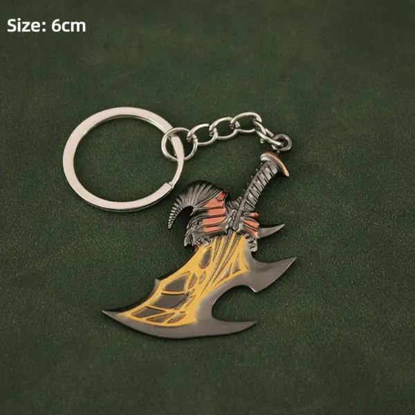 Mini God of War 4 Kratos Keychain - Image 17