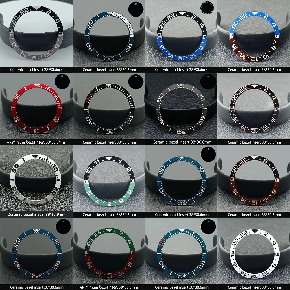 Ceramic Bezel Insert for 40mm Men's Watch 1 Ceramic Bezel Insert for 40mm Men's Watch