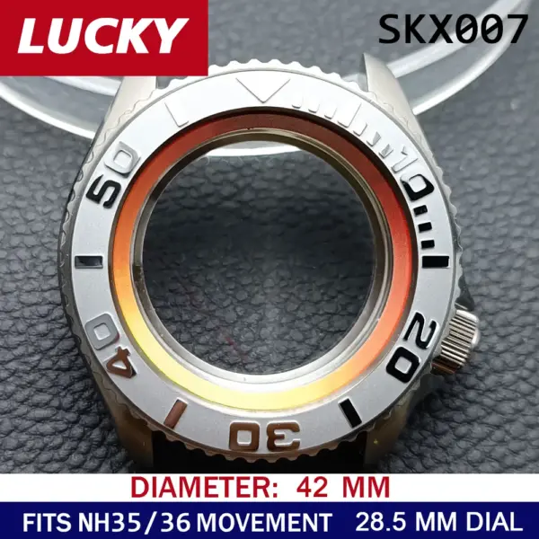 N H35 42mm Stainless Steel Watch Case - Image 58