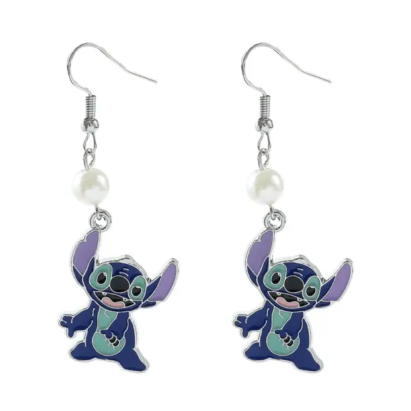 Disney Stitch Flower Stud Earrings - Image 8