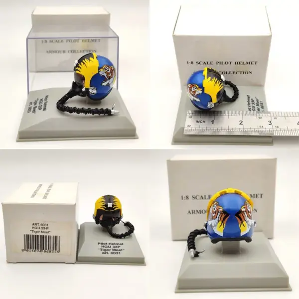 Diecast Pilot Helmet HGU 26P/33P/55P/MC 10/Gueneau 316 - Image 23