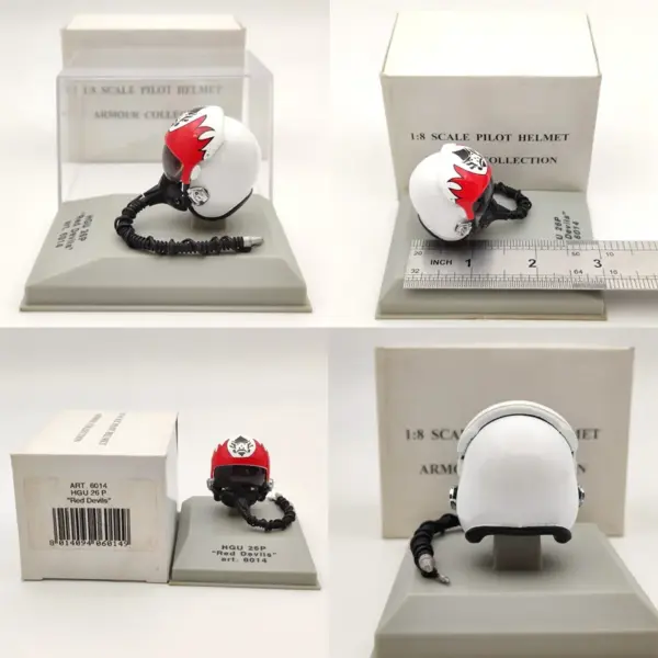 Diecast Pilot Helmet HGU 26P/33P/55P/MC 10/Gueneau 316 - Image 19