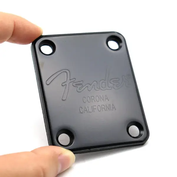 Black Guitar Neck Plate for ST TL Guitars - Image 5