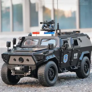 1:18 Metal Military Armored Car Model 18 S24948eec5d584f70a6c8de8b728c7b2fA 2