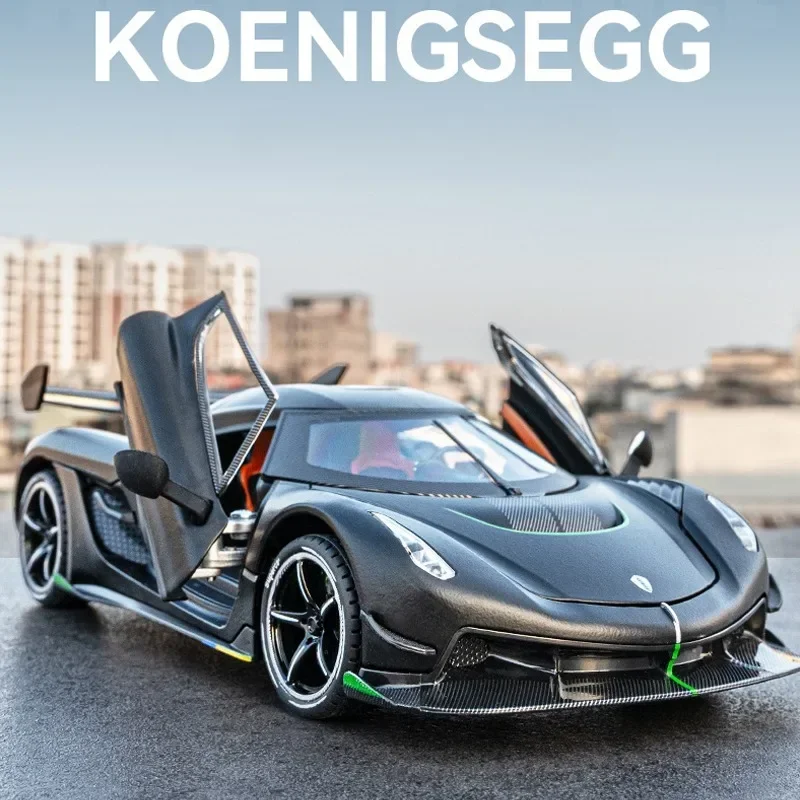 Diecast Jesko 1:24 Scale Metal Car Model 4 Diecast Jesko 1:24 Scale Metal Car Model - Image 4