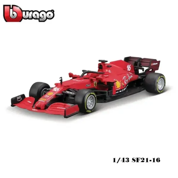 Bburago 1:43 Ferrari F1-75 Diecast Model - Image 19