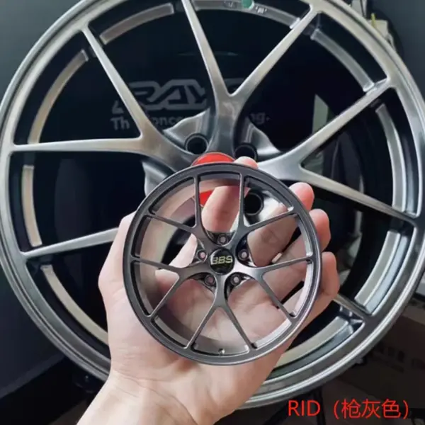 BBS Metal Wheel Model Car Ornament - Image 12