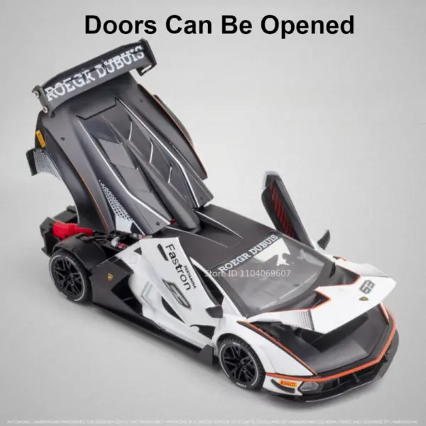 1:24 SCV12 Alloy Diecast Racing Car Model - Image 6