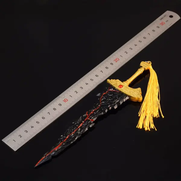 Eledns Black Blade Metal Replica Display Piece - Image 3