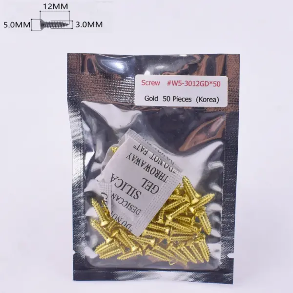 Pack of 10 Quality Pickguard Screws for Guitar - Image 7